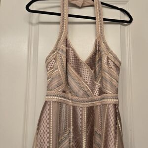 Elegant Halter Neck Dress